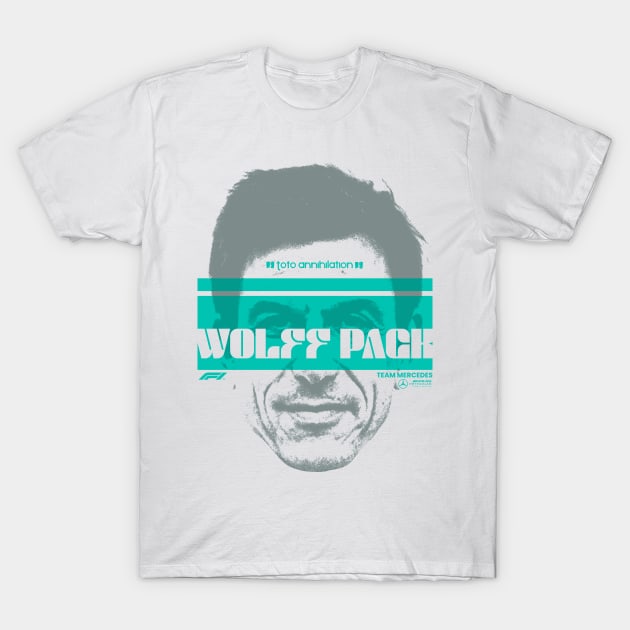 Wolff Pack T-Shirt by tomkurzanski